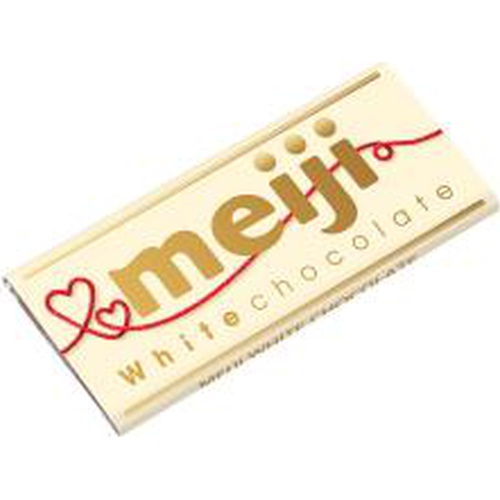 Meiji White Chocolate 40g 【Purchase Quantity: 10 Pieces]