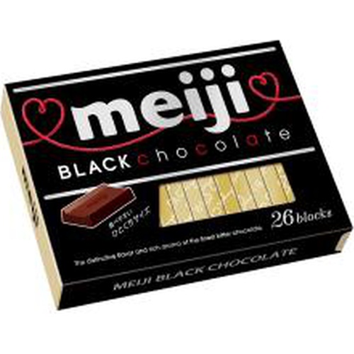 Meiji Black Chocolate Box 26 Pieces 【Purchase Quantity 6 Boxes】