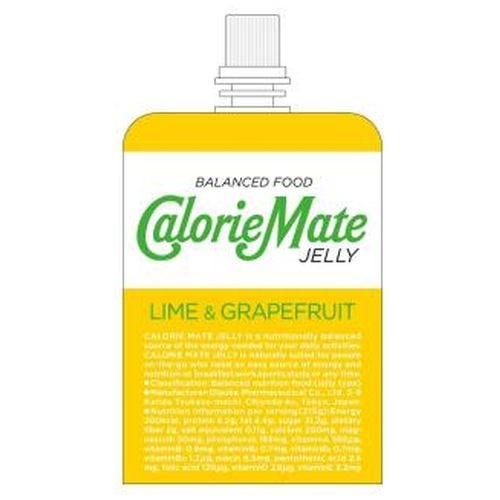 Otsuka Calorie Mate Jelly Lime & GF Flavor 215g Special Order Item [Purchase Quantity 24]