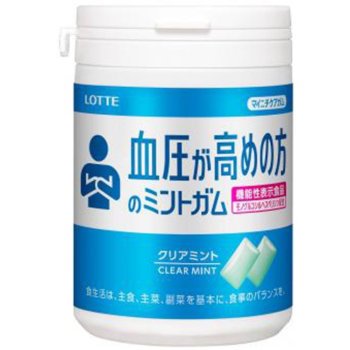 LOTTE Mainichi Care Gum for People with Slightly High Blood Pressure B 125g  Special Order Item [Purchase Quantity: 36 Pieces]