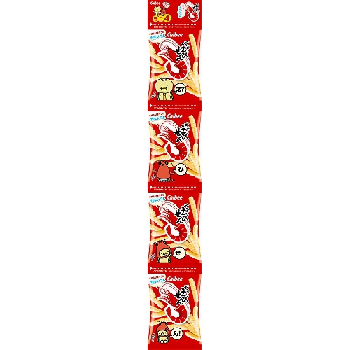 Calbee Kappa Ebisen Mini 4 [48g - Hanging]  [Purchase Quantity 12 Units]