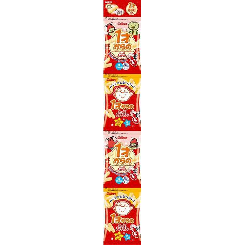 Calbee Shrimp Chips for 1-Year-Olds 32g  【Purchase Quantity 12 Packs】