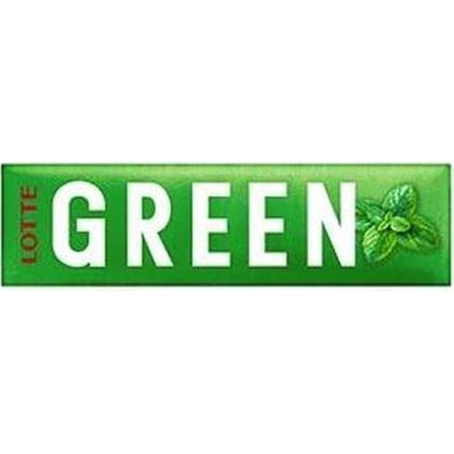 Lotte Green Gum 9 Pieces 【Purchase Quantity: 15 Packs]