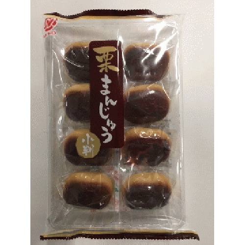 Meihou Chestnut Manju Small Round 8 Pieces [Purchase Quantity 10]