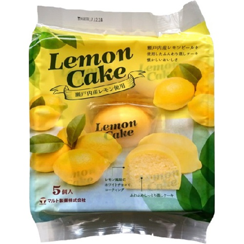 Maruto Setouchi Lemon Cake 5 Pieces Special Order Item 【Purchase Quantity 16 Pieces】