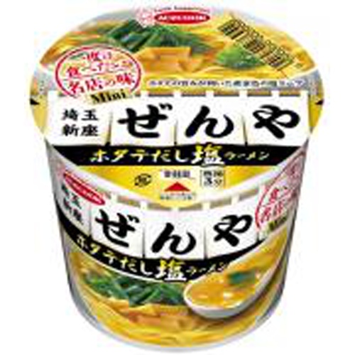 Ace Famous Store Mini Zenya Scallop Soup Salt Ramen Order Item 【Purchase Quantity: 12 Units】