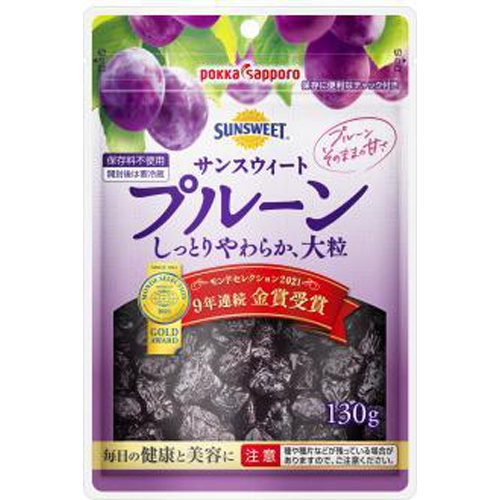 Pokka Sapporo Food SunSweet Prunes 130g Bag A  Special Order Item 【Purchase Quantity 20 Units】