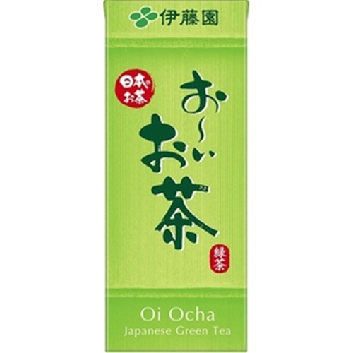Ito En Oi Ocha Green Tea Paper 250ml  【Purchase Quantity 24 Packs】