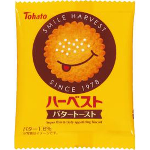 East Hato Personal Harvest Butter Toast 4 Slices 【Purchase Quantity: 16 Packs】