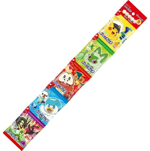 Lotte Pokemon Ramune 5 Pack  【Purchase Quantity: 12 Units}
