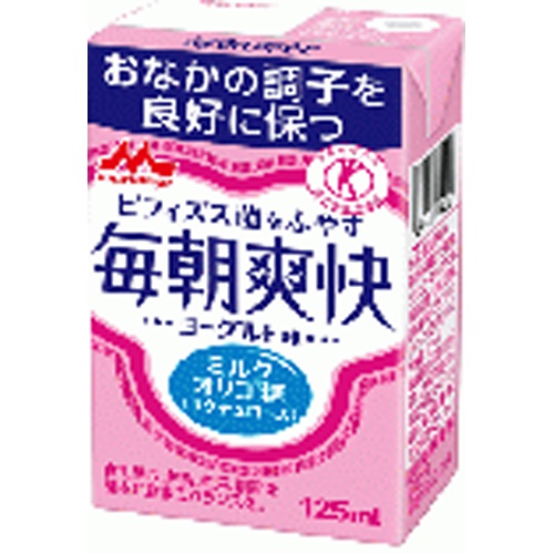 Morinaga Milk Every Morning Refreshing Paper 125ml Special Order Item [Purchase Quantity 24]