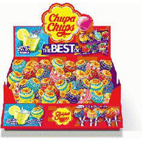 Kracie Foods Chupa Chups Best of Flavors 【Purchase Quantity: 45 Pieces]