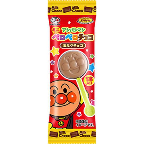 Fujiya Anpanman Mini Lollipop Chocolate 1 Piece  [Purchase Quantity 25 Pieces][Limited Quantity]