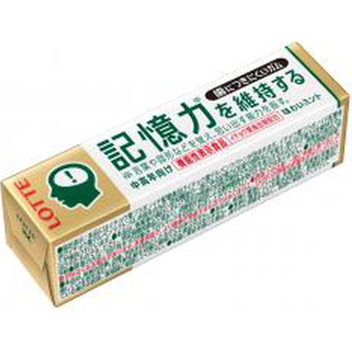 Lotte Gum That Doesn't Stick to Teeth - Memory Retention 9 Pieces  Special Order Item [Purchase Quantity: 300 Units]