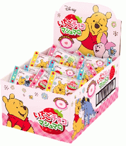 Eiwa Winnie the Pooh Strawberry Chocolate Marshmallow [Limited Quantity]  [Purchase Quantity 30 Pieces]