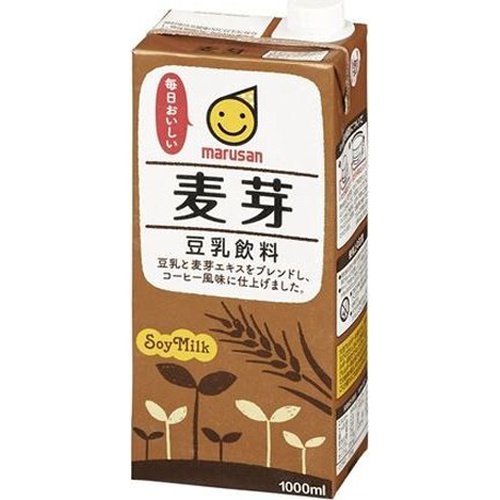 Marusan Malt Soy Milk 1L Special Order Item [Purchase Quantity 6]