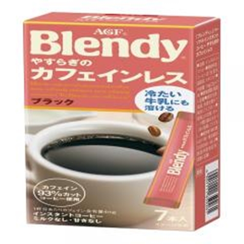 Blendy Decaffeinated Coffee 7 Sticks 【This Month's Special Beverage】 Special Order Item 【Purchase Quantity 24 Units