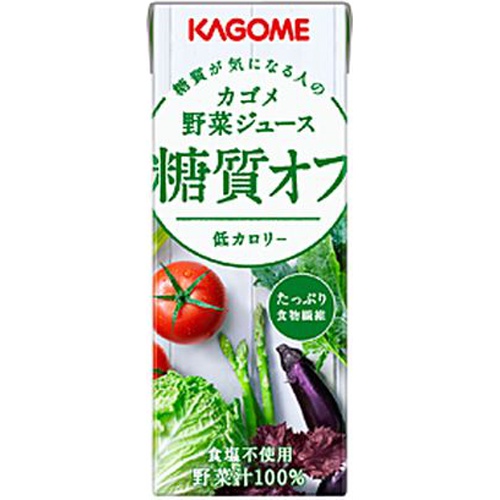 Kagome Vegetable Juice Reduced Sugar 200ml Special Order Item [Purchase Quantity 24]