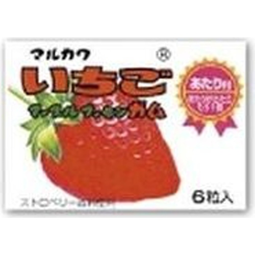 Marukawa Seika Strawberry Marble Gum 【Purchase Quantity 33 Pieces】