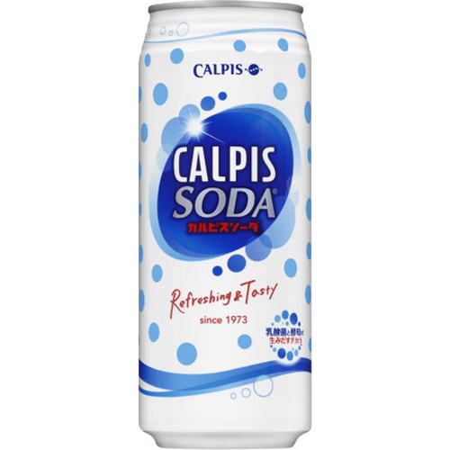 Calpis Soda Can 500ml [This Month's Special Beverage]  [Purchase Quantity 24 Pieces]
