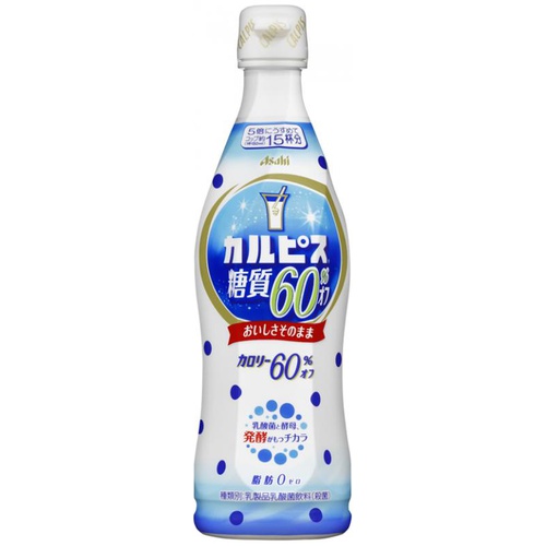 Calpis 60% Reduced Sugar 470ml 【This Month's Special Sale Beverage】 【Purchase Quantity 12 Units]