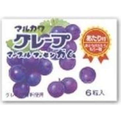 Marukawa Confectionery Grape Marble Gum 【Purchase Quantity 33 Pieces】