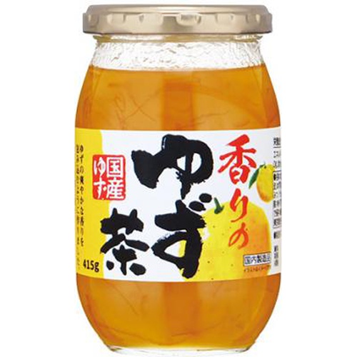 Sakura Brand Fragrant Yuzu Tea Bottle 415g  Special Order Item [Purchase Quantity 12 Pieces]