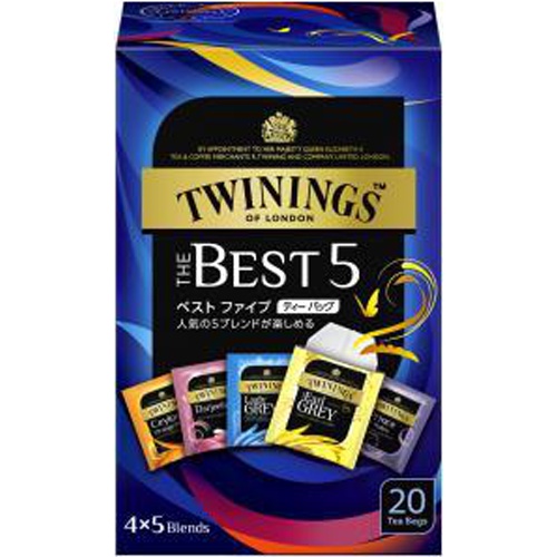 Katōka Bussan Twinings The Best Five 20P  【Purchase Quantity 4 Units】