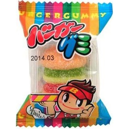 Yaokin Hamburger Gummy 12g 【Purchase Quantity 60 Pieces]