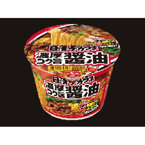 Nissin Dekauuma Rich Soy Sauce Ramen  【Purchase Quantity: 12 Packs]