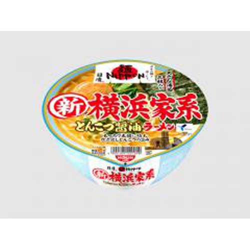 Nissin Noodle NIPPON Yokohama Iekei Tonkotsu Soy Sauce Ramen Special Order Item 【Purchase Quantity 12 Packs】