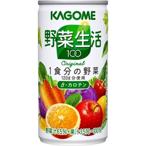 Kagome Vegetable Life 100 190g  【Purchase Quantity 30 Pieces]