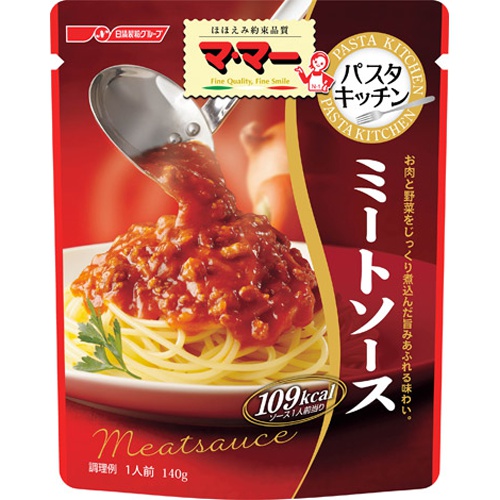 Mama Pasta Kitchen Meat Sauce 140g  [Purchase Quantity 12 Pieces]
