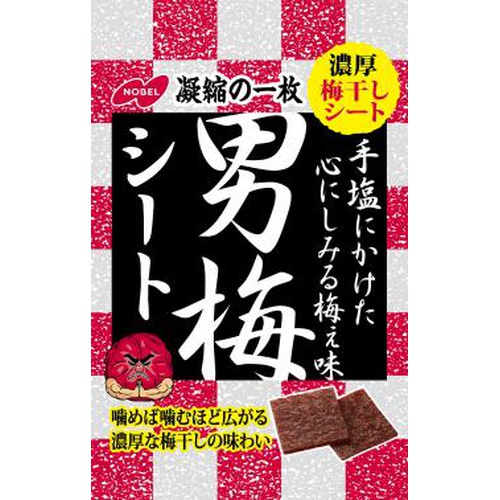 Nobel Male Ume Sheet 27g  [Purchase Quantity: 6]