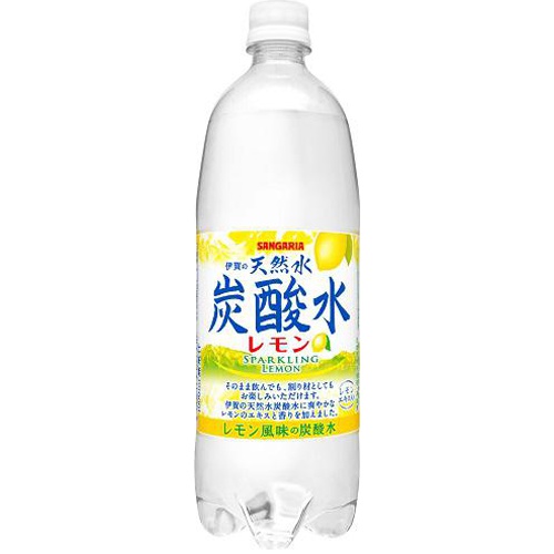 Sangaria Natural Mineral Water Carbonated Lemon P1L  【Purchase Quantity 12 Units]
