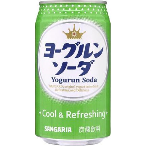 Sangaria Yogurun Soda Can 350g Special Order Item 【Purchase Quantity: 24 Cans】