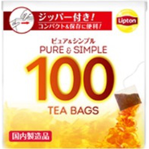 Lipton Pure & Simple 100P Special Order Item 【Purchase Quantity: 6 Packs】