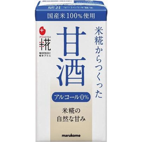 Marukome Sweet Sake Made from Rice Koji LL 125ml Special Order Item 【Purchase Quantity 18 Units】