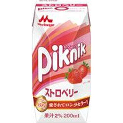 Morinaga Milk Picnic Strawberry Prisma 200ml  Special Order Item [Purchase Quantity: 24]