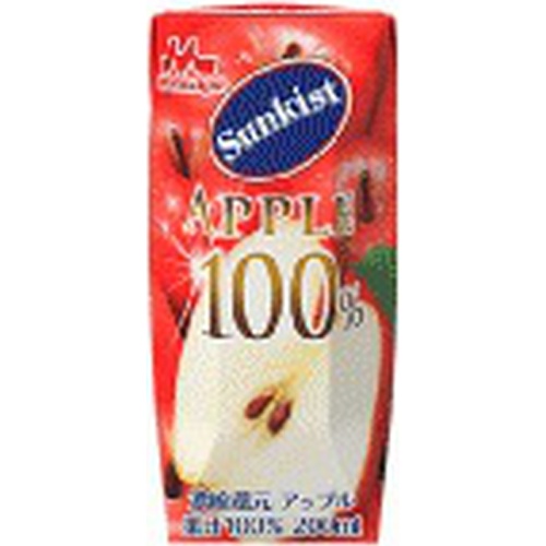 Sunkist 100% Apple Paper 200ml  Made to Order 【Purchase Quantity 24 pcs】