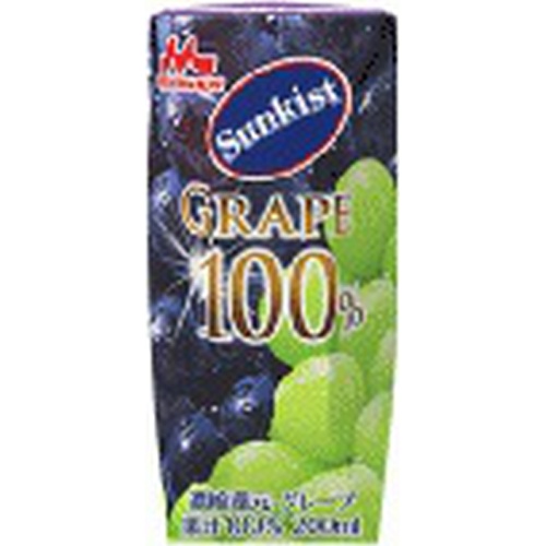 Sunkist 100% Grape Paper 200ml  Special Order Item [Purchase Quantity: 24]