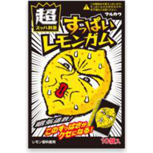 Marukawa Confectionery Sour Lemon Gum 10 Pieces Special Order Item 【Purchase Quantity 180 Pieces】