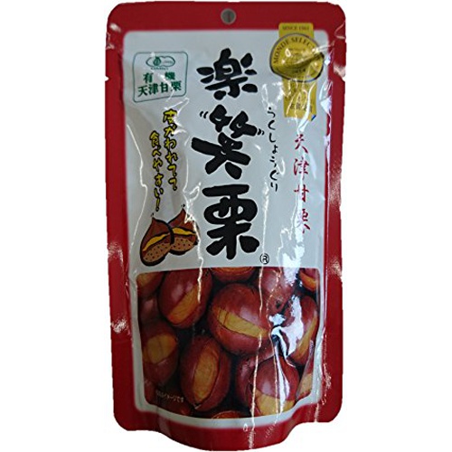 Marusei Organic Rakuwarai Chestnuts 135g  Special Order Item [Purchase Quantity: 20 pieces]
