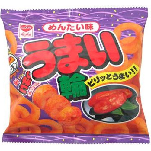 Yaokin Delicious Ring Mentaiko Flavor 17g  【Purchase Quantity 30 Items}