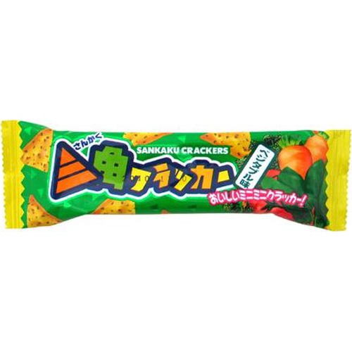 Yaokin Triangle Crackers Vegetable Flavor  [Purchase Quantity 24 pieces]