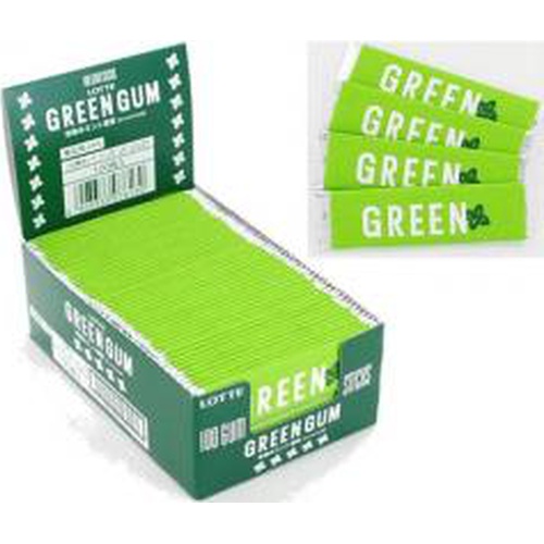 Lotte Green Gum 100 Pieces Commercial Use  Special Order 【Purchase Quantity: 10】