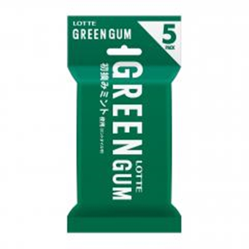 Lottee Green Gum 5P  Special Order 【Purchase Quantity: 60 pieces】