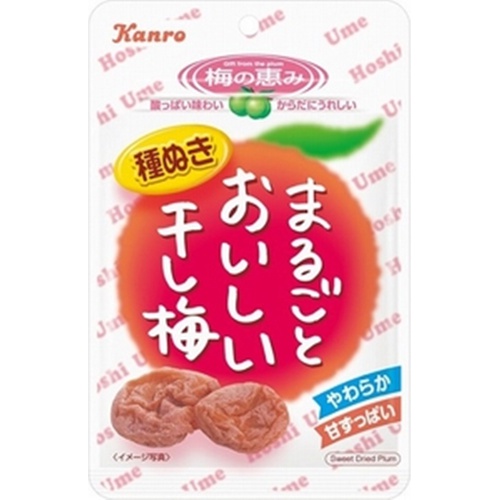 Kanro Whole Delicious Dried Plum 19g  [6 pcs per purchase]