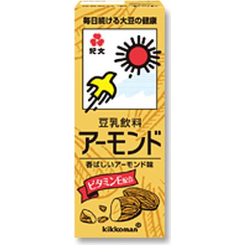 Kikkoman Soy F Almond Soy Milk Drink 200ml Special Order Item [Purchase Quantity 18]