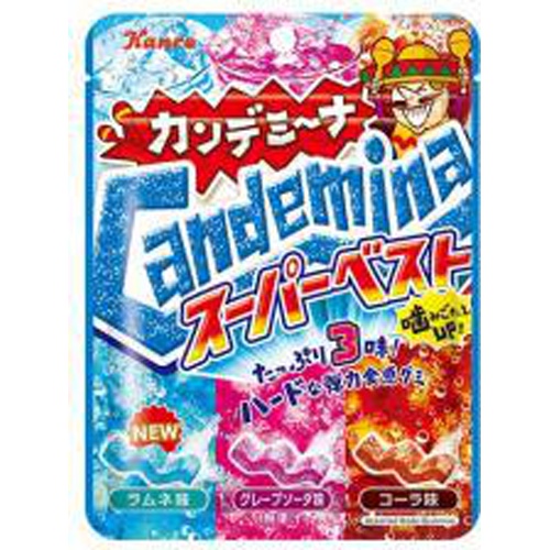 Kanro Candemina Gummy Super Best 72g [Purchase Quantity: 6]